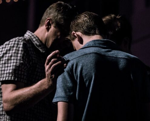prayers for guidance and wisdom, praying, men praying